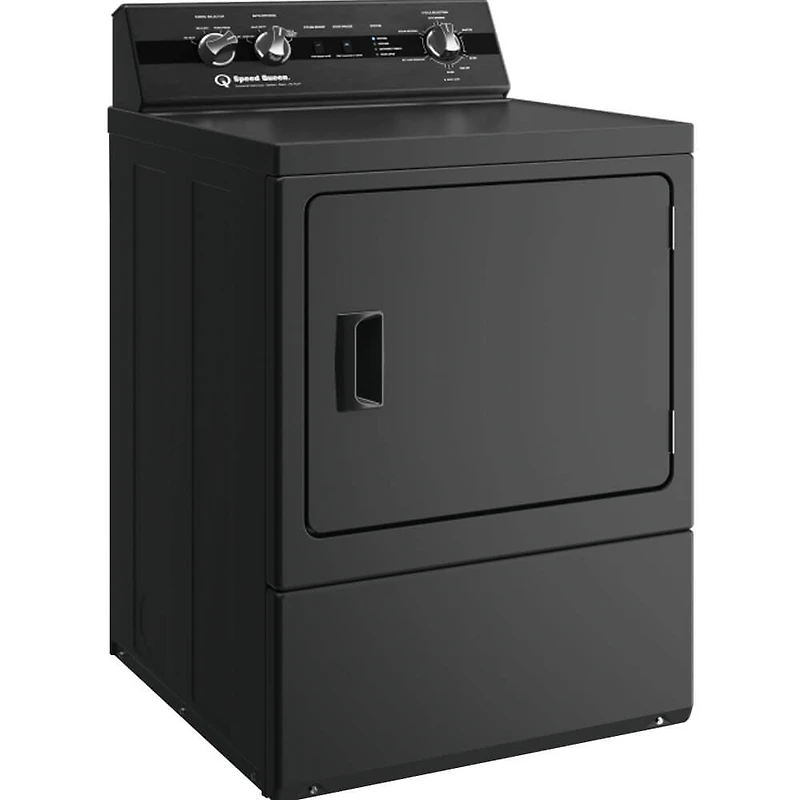 7 Cu. Ft. Black Top Load Gas Dryer