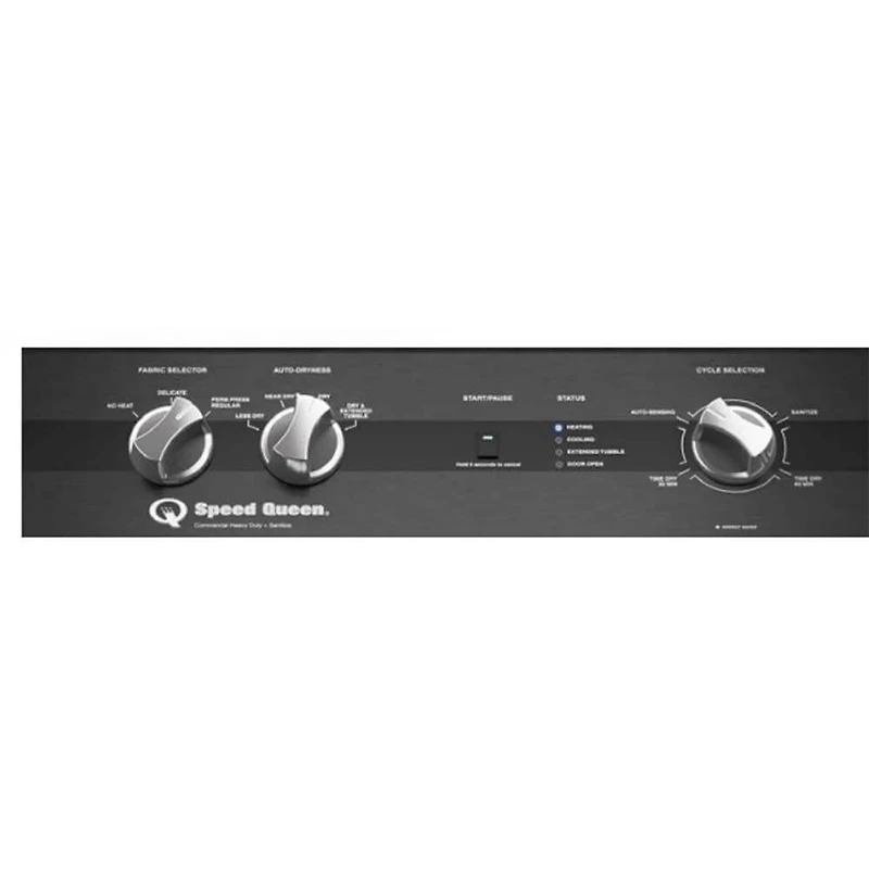 7 Cu. Ft. Top Load Gas Dryer with Reversible Door