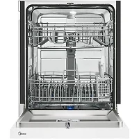 52 dBA White Front Control Hybrid Tub Dishwasher