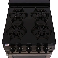2.4 Cu. Ft. Stainless Freestanding Gas Range