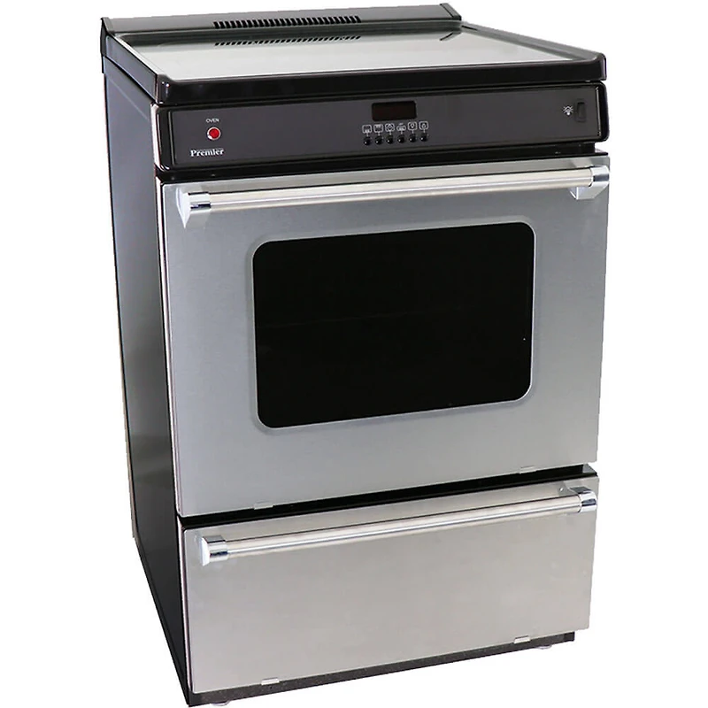 2.9 Cu. Ft. Stainless Freestanding Electric Induction Range