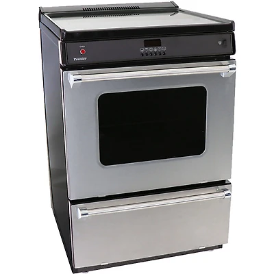 2.9 Cu. Ft. Stainless Freestanding Electric Induction Range