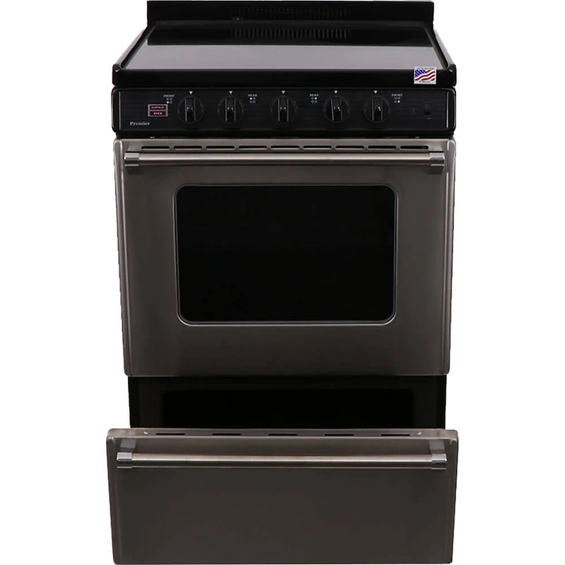 3 Cu. Ft. Stainless Freestanding Electric Range