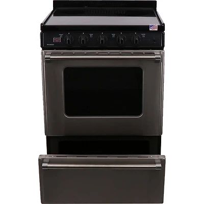 3 Cu. Ft. Stainless Freestanding Electric Range