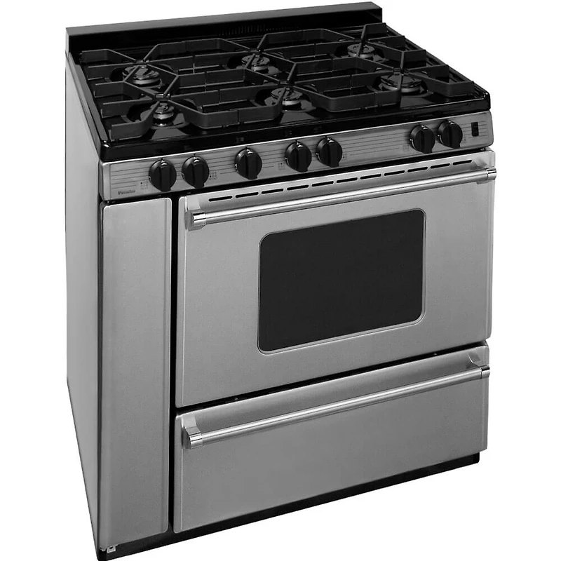 3.9 Cu. Ft. Stainless Freestanding Gas Range
