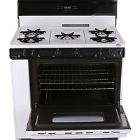 3.9 Cu. Ft. White Freestanding Gas Range