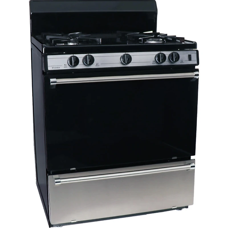 4.0 Cu. Ft. Stainless Freestanding Gas Range