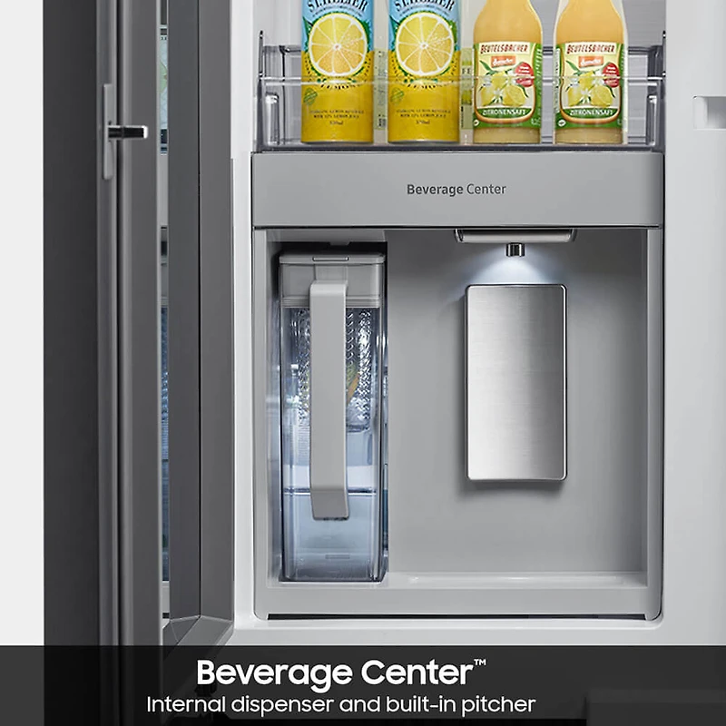 29 Cu. Ft. Bespoke Flex Stainless 4-Door French Door Smart Refrigerator