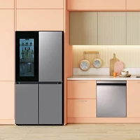 29 Cu. Ft. Bespoke Flex Stainless 4-Door French Door Smart Refrigerator