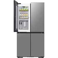 29 Cu. Ft. Bespoke Flex Stainless 4-Door French Door Smart Refrigerator