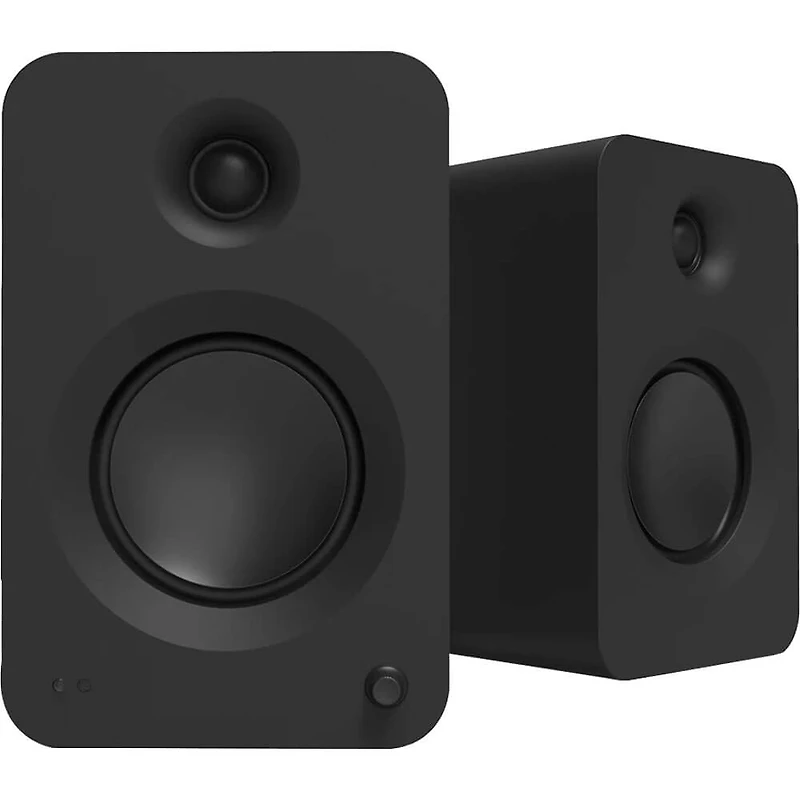 REN Powered Bookshelf Speakers with Bluetooth (Pair) - Matte Black