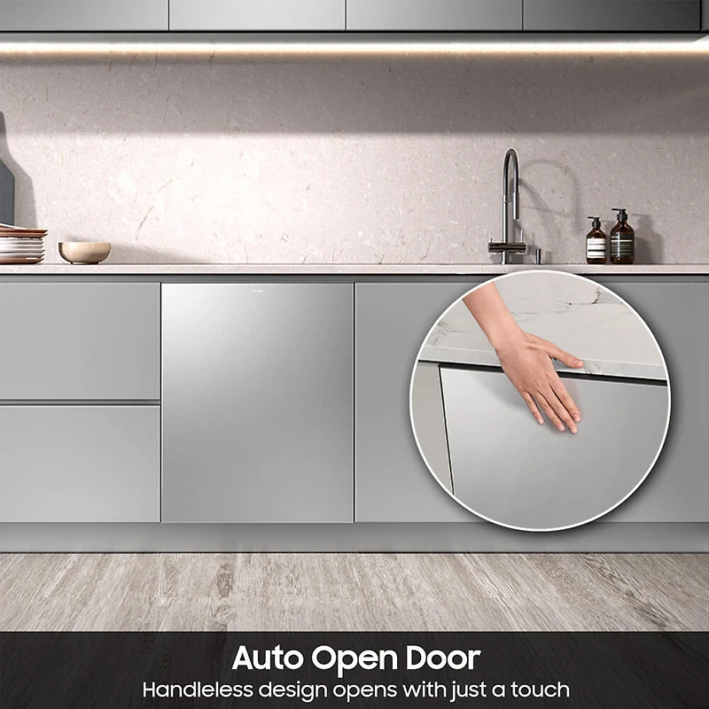 38 dBA Bespoke Auto Open Stainless Top Control Dishwasher