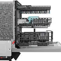 38 dBA Bespoke Auto Open Stainless Top Control Dishwasher