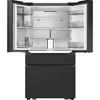 29 Cu. Ft. Bespoke Charcoal 4-Door French Door Smart Refrigerator with AI Family Hub
