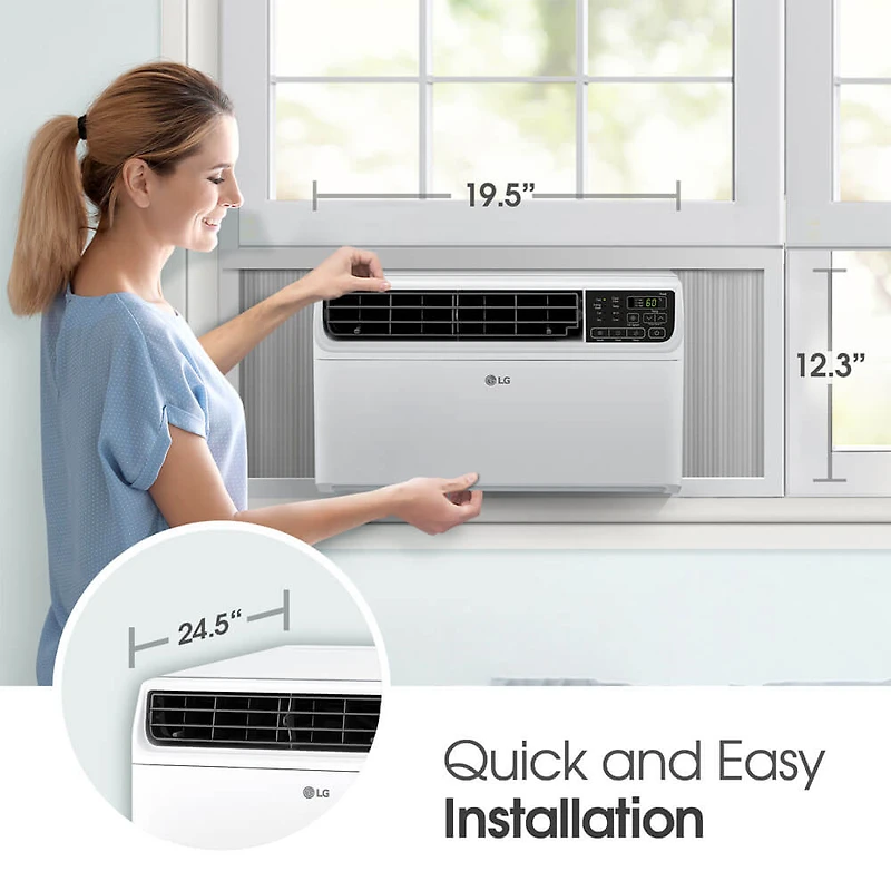 6000 BTU Window DUAL Inverter Smart Air Conditioner