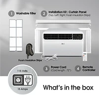 6000 BTU Window DUAL Inverter Smart Air Conditioner