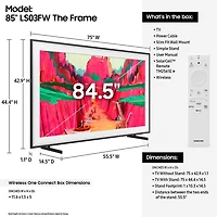 85 inch Class The Frame Pro 4K Neo QLED Smart TV  inchOPEN BOX 