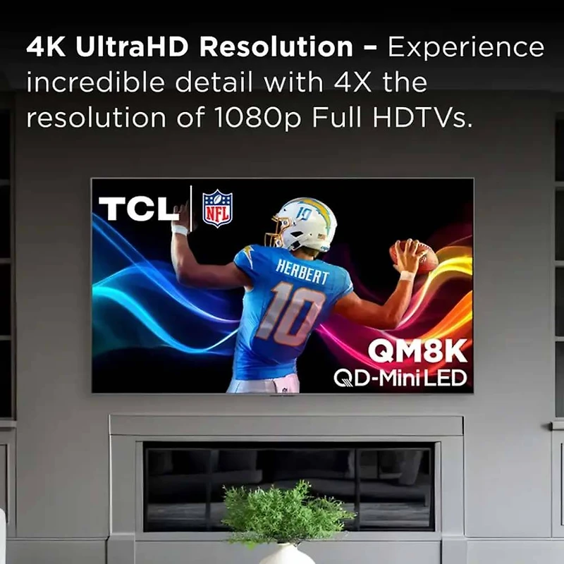 inch Class QM8K Series 4K QD-Mini LED UHD HDR Smart TV (2025