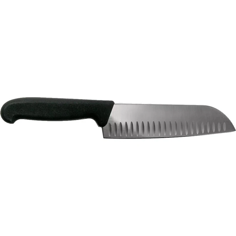 7 inch Santoku Knife - Black