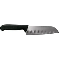 7 inch Santoku Knife - Black