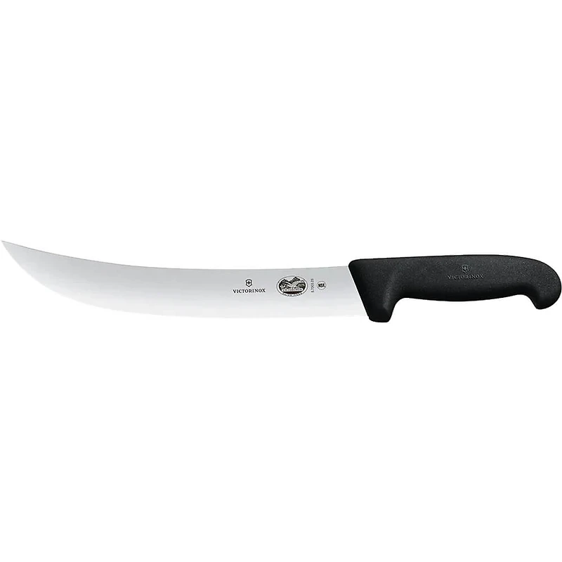 10 inch Curved Cimeter Knife - Black