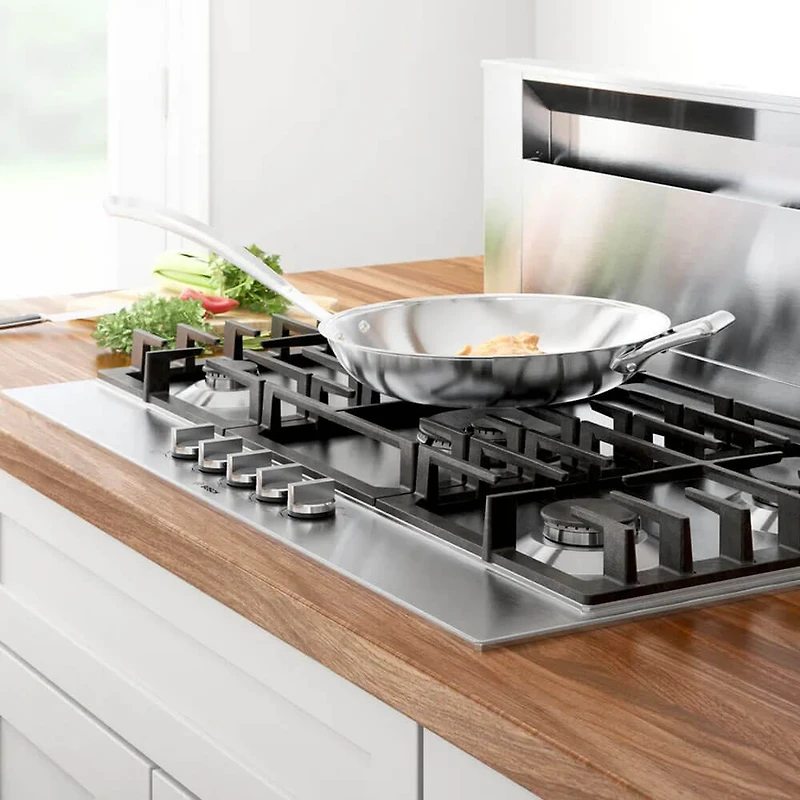 36 inch 800 Series Stainless 5 Burner Gas Cooktop