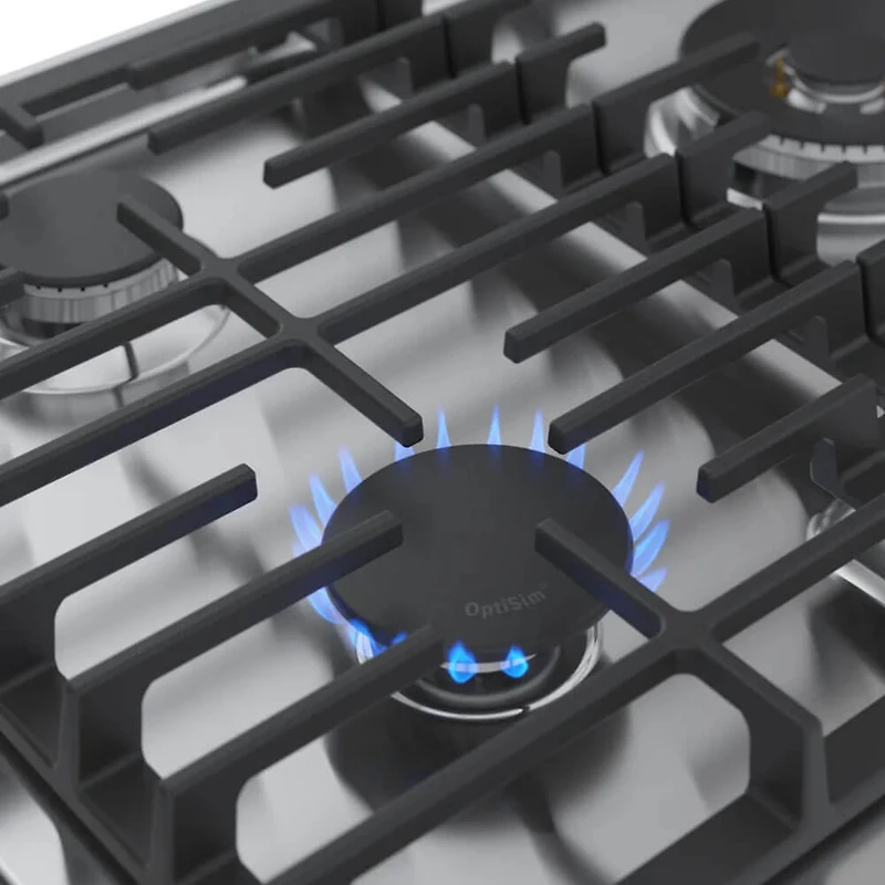 36 inch 800 Series Stainless 5 Burner Gas Cooktop