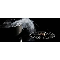 36 inch Black Induction 4 Burner Drop-In Downdraft Electric Cooktop