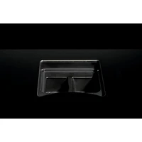 36 inch Black Induction 4 Burner Drop-In Downdraft Electric Cooktop