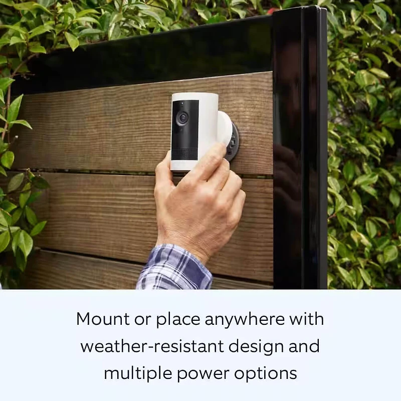 Outdoor Cam Plus Stick-Up Battery Camera - Black