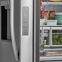 29.3 Cu. Ft. Stainless 3-Door French Door Smart Refrigerator