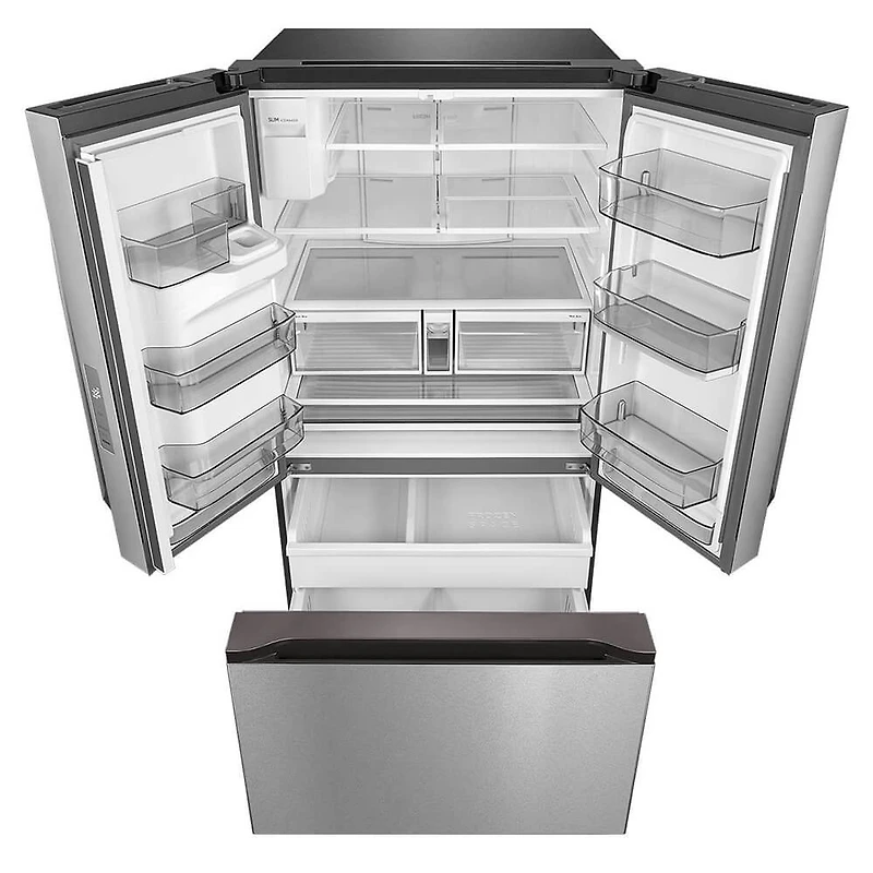 29.3 Cu. Ft. Stainless 3-Door French Door Smart Refrigerator