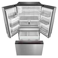 29.3 Cu. Ft. Stainless 3-Door French Door Smart Refrigerator