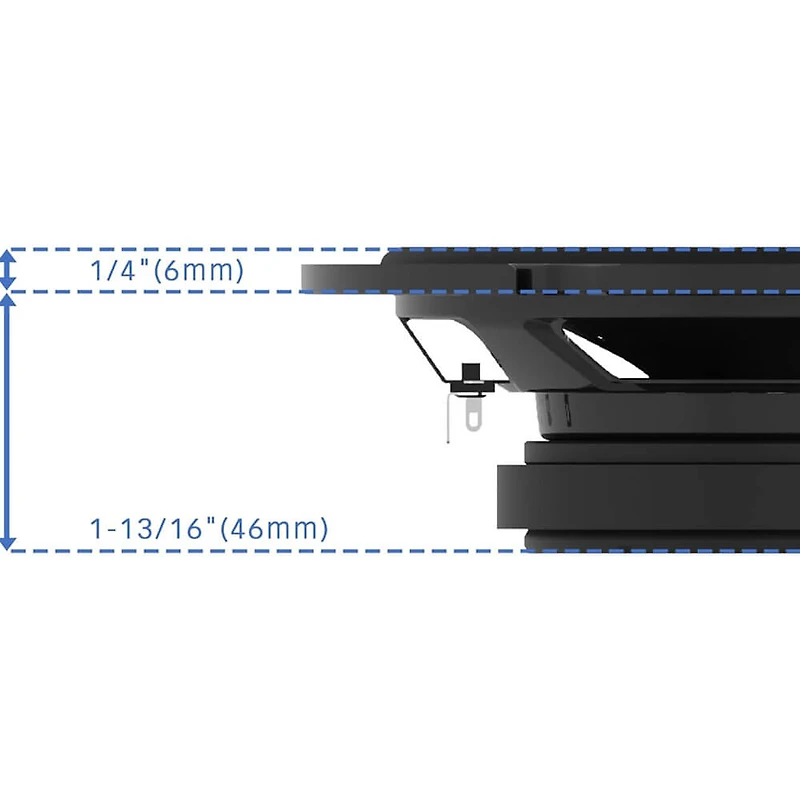 inch Round 2-Way Car Speakers