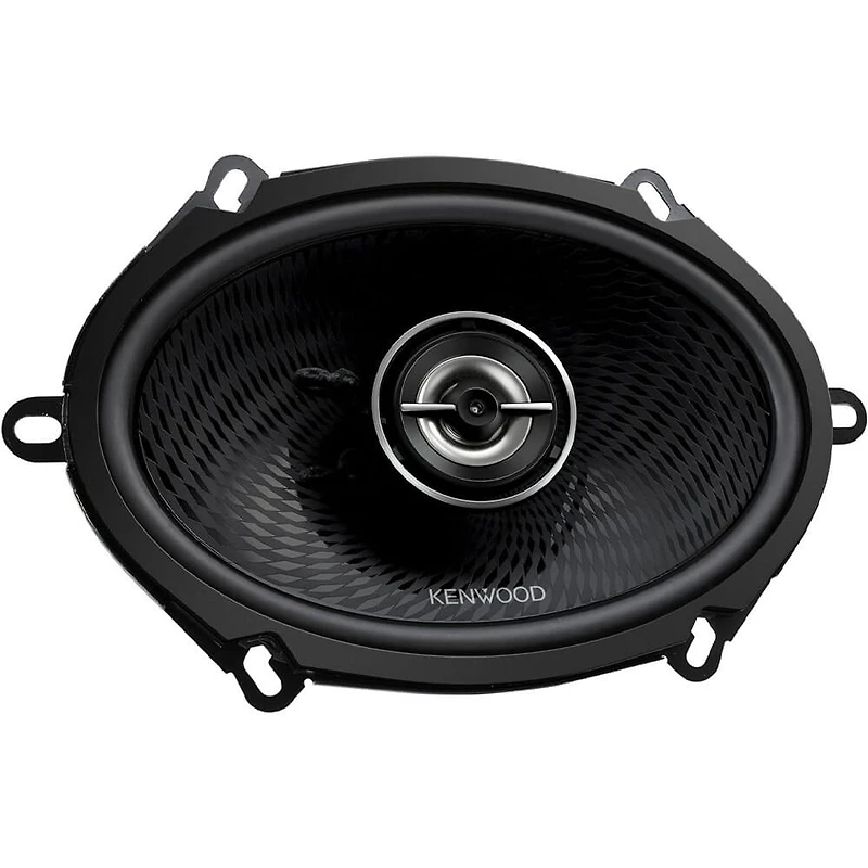 5x7 inch Oval 2-Way Car Speakers - Black