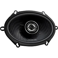 5x7 inch Oval 2-Way Car Speakers - Black