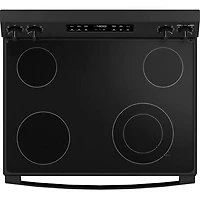 5.3 Cu. Ft. 400 Series Black Freestanding Smart Electric Range