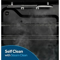 5.3 Cu. Ft. 400 Series Black Freestanding Smart Electric Range