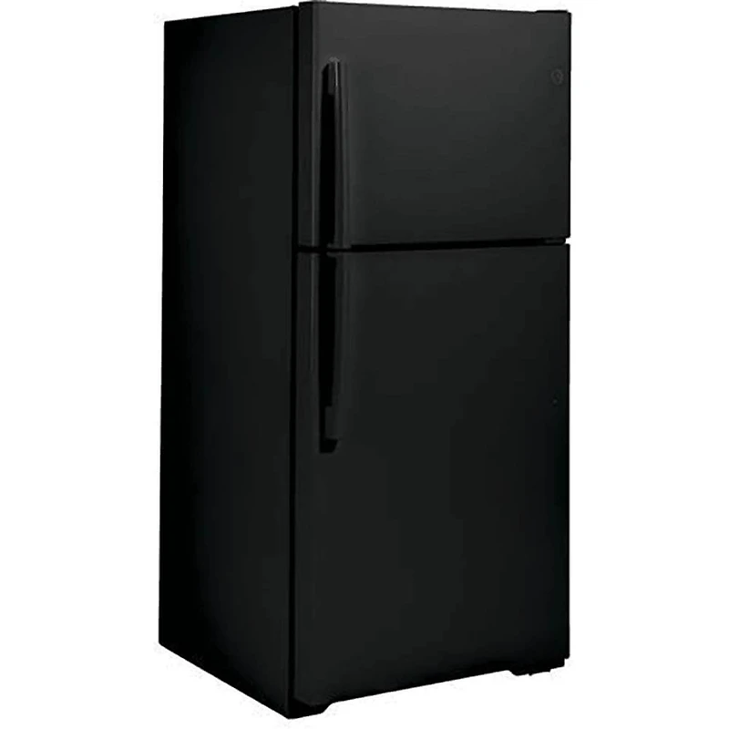 19.2 Cu. Ft. Black Top Freezer Freestanding Refrigerator