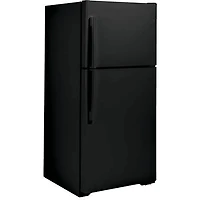 19.2 Cu. Ft. Black Top Freezer Freestanding Refrigerator
