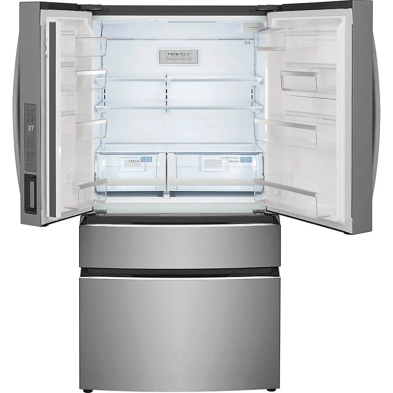 27.2 Cu. Ft. Stainless French Door Freestanding Refrigerator