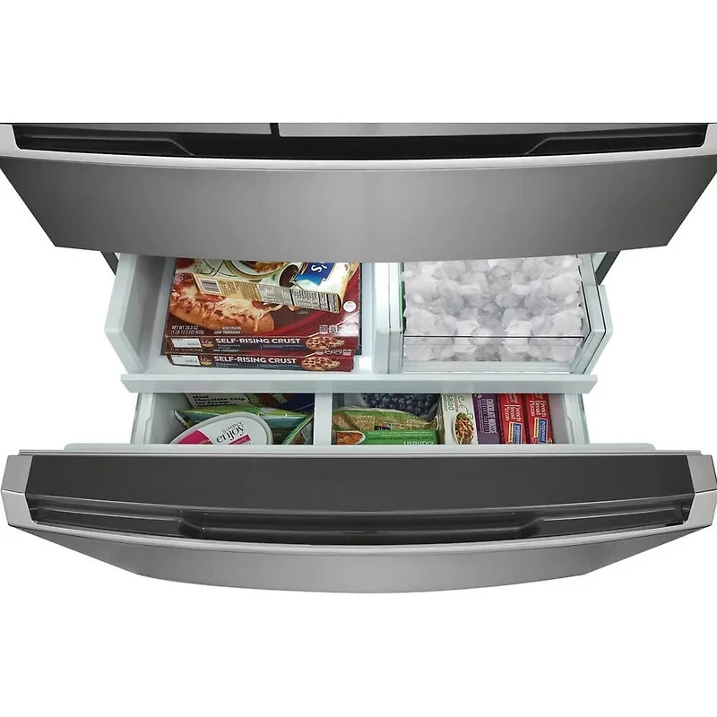 27.2 Cu. Ft. Stainless French Door Freestanding Refrigerator