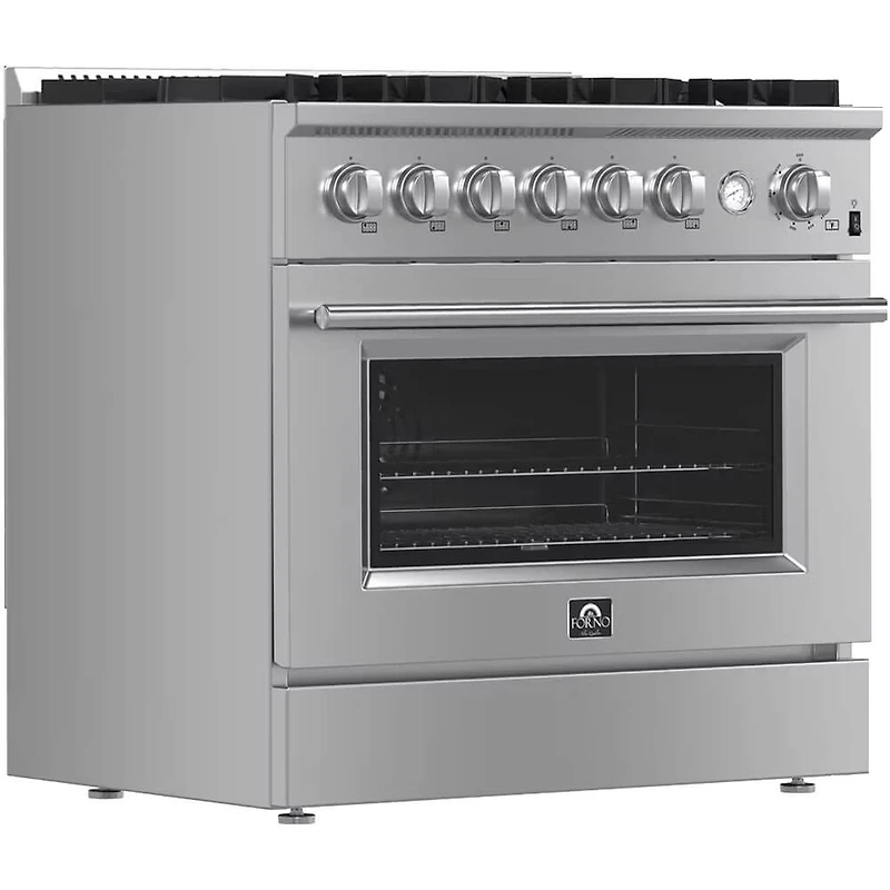 5.36 Cu. Ft. Stainless Freestanding Gas Range