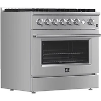 5.36 Cu. Ft. Stainless Freestanding Gas Range
