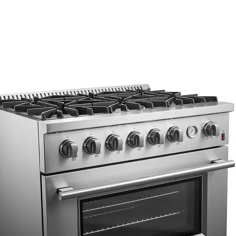 5.36 Cu. Ft. Stainless Freestanding Gas Range