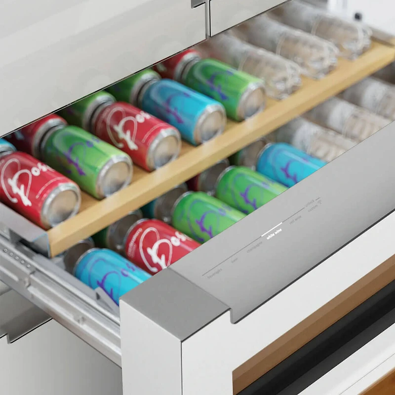 20.5 Cu. Ft. 800 Series White French Door Counter-Depth Refrigerator 