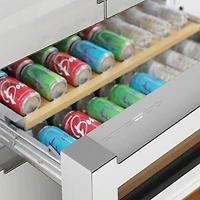 20.5 Cu. Ft. 800 Series White French Door Counter-Depth Refrigerator 