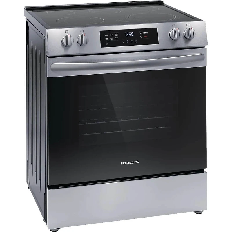 5.3 Cu. Ft. Stainless Slide-In Electric Range