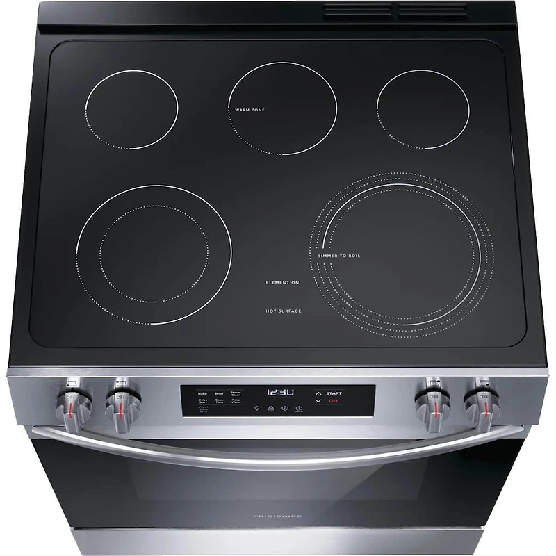 5.3 Cu. Ft. Stainless Slide-In Electric Range