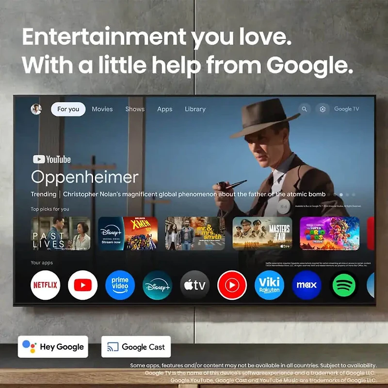 inch Class U8 Series 4K Mini-LED QLED UHD Smart Google TV